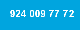 924 009 77 72